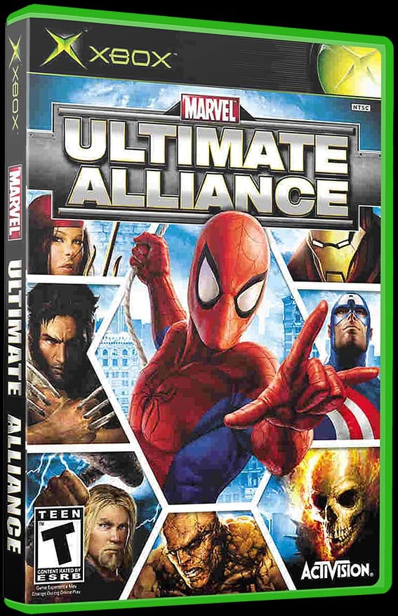 Marvel Ultimate Alliance 3D box (NA)
