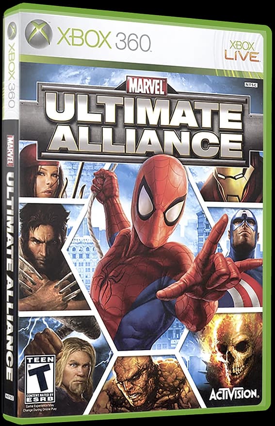Marvel Ultimate Alliance 3D box (NA)