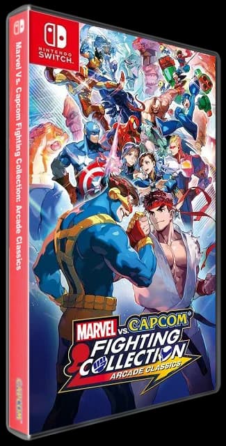 Marvel Vs. Capcom Fighting Collection: Arcade Classics box art