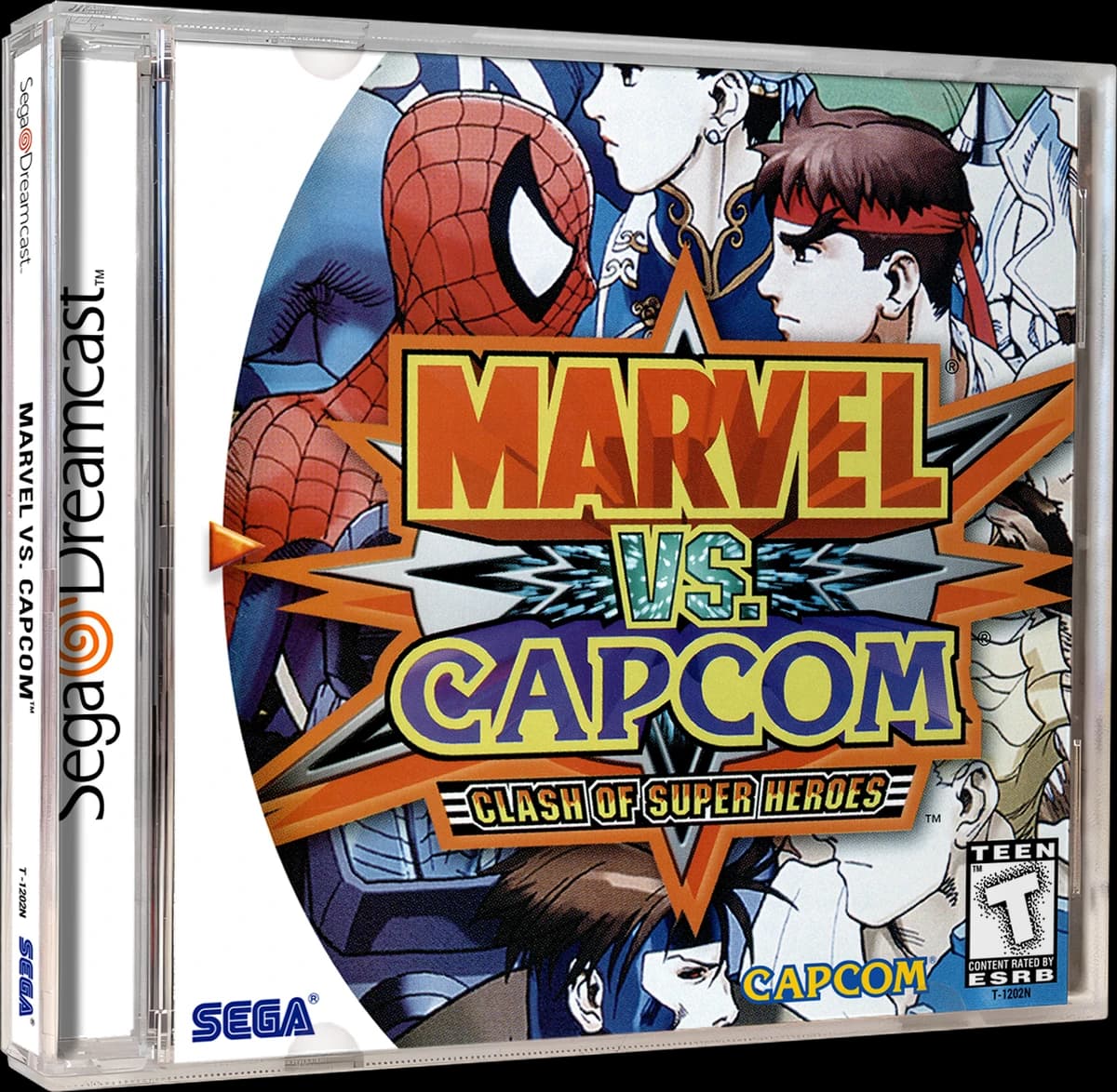 Marvel vs Capcom box art