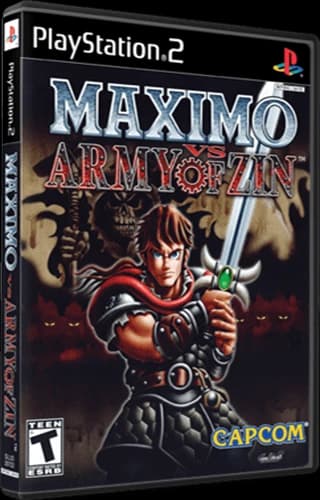 Maximo vs Army of Zin box art
