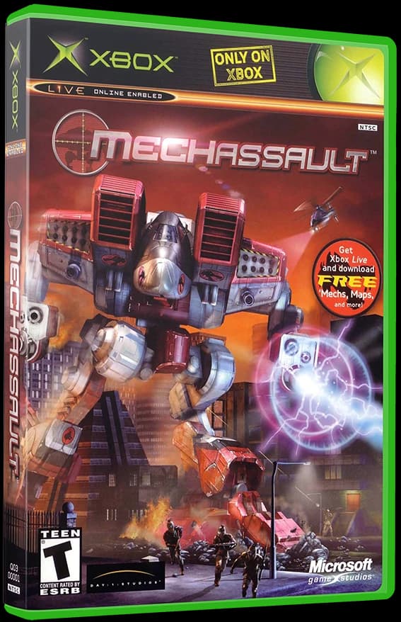 MechAssault 3D box (NA)