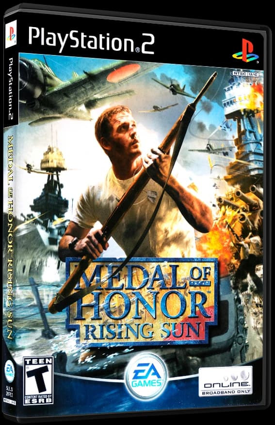 Medal of Honor Rising Sun box art