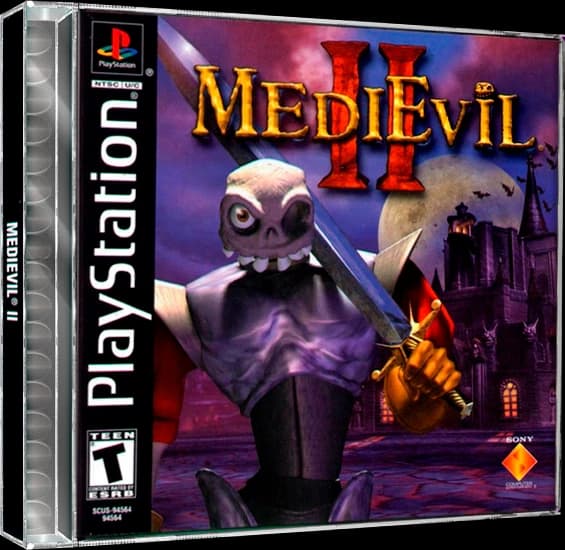 Medievil II 3D box (NA)