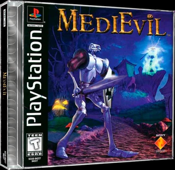 Medievil 3D box (NA)