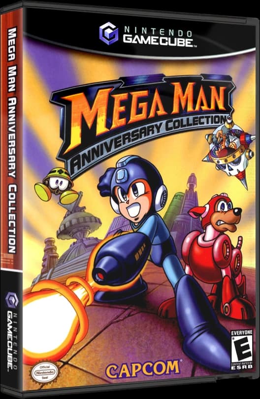 Mega Man Anniversary Collection 3D box (NA)