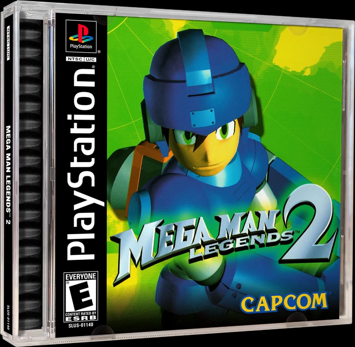 Mega Man Legends 2 3D box (NA)