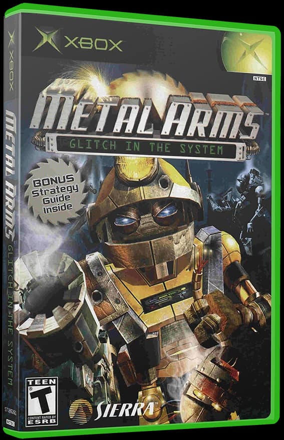 Metal Arms Glitch in the System box art