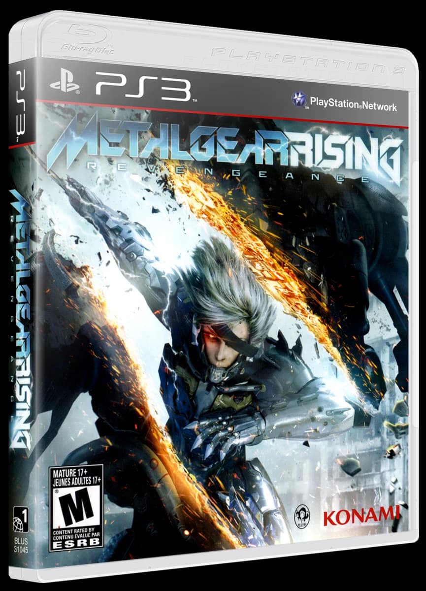 Metal Gear Rising: Revengeance box art
