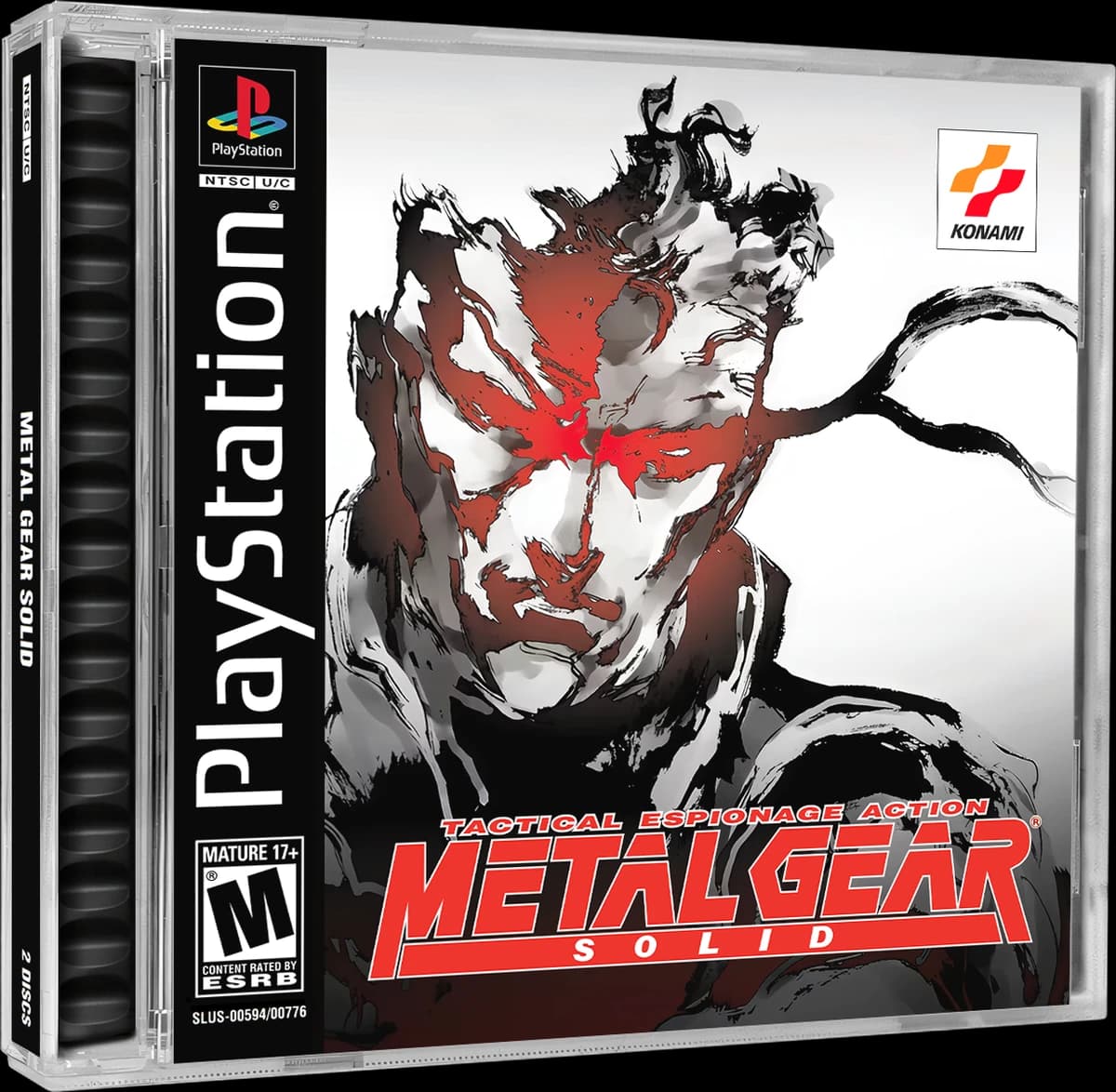 Metal Gear Solid 3D box (NA)