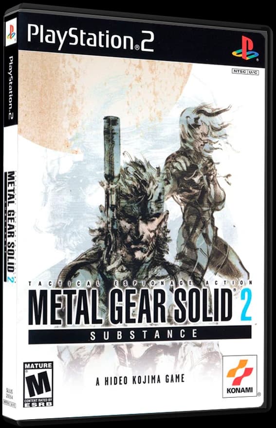 Metal Gear Solid 2 Substance box art
