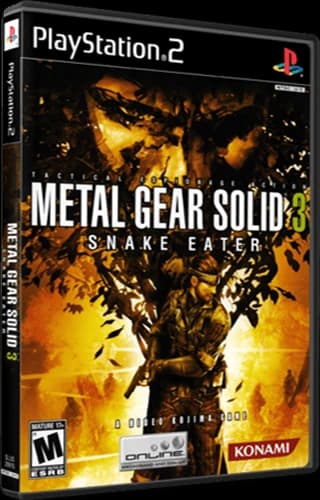 Metal Gear Solid 3 Snake Eater box art