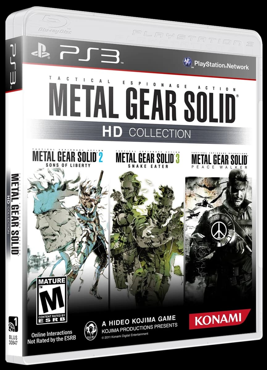 Metal Gear Solid HD Collection box art