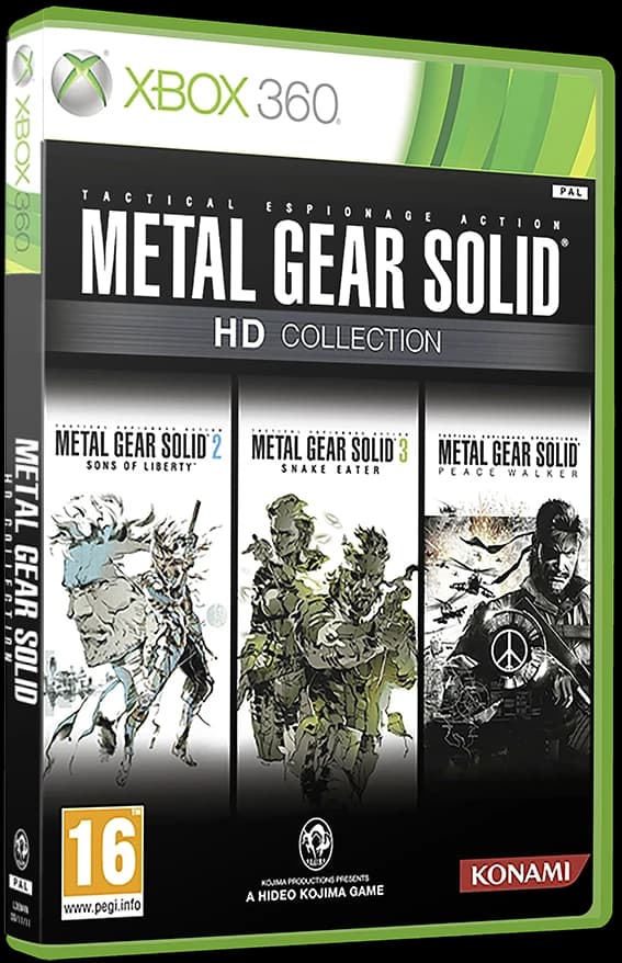 Metal Gear Solid HD Collection 3D box (EU)