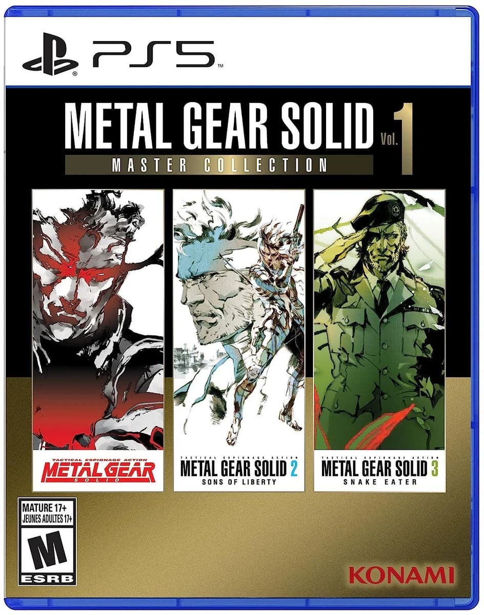 Metal Gear Solid: Master Collection Vol. 1 box art