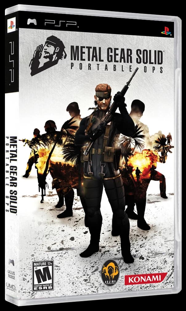 Metal Gear Solid Portable Ops box art