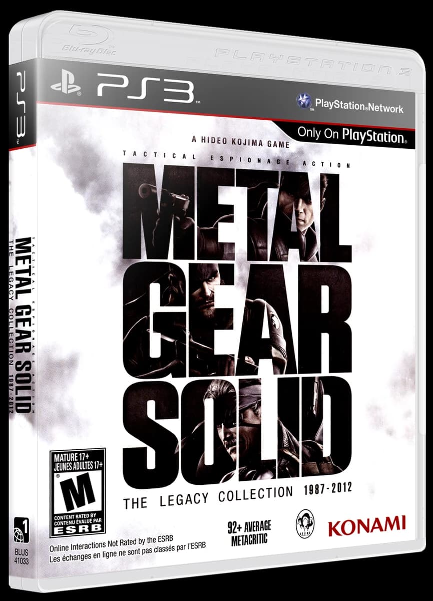 Metal Gear Solid: The Legacy Collection box art