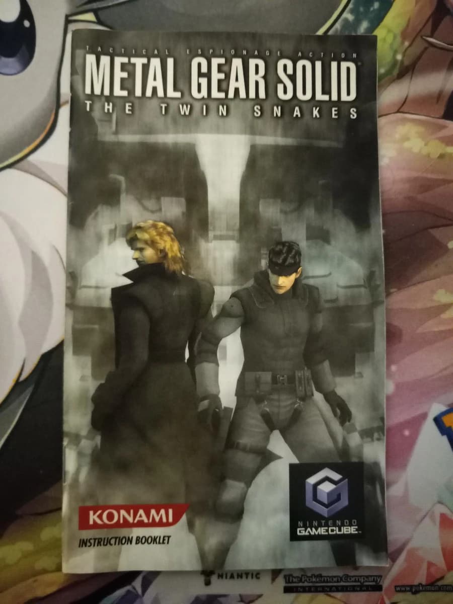 Metal Gear Solid Twin Snakes box art