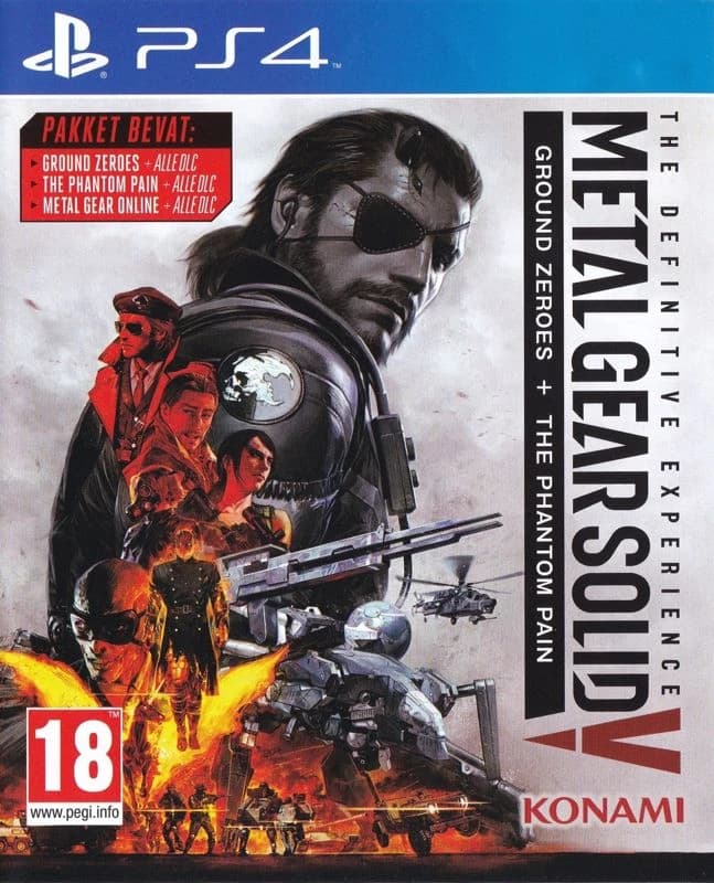 Metal Gear Solid V The Definitive Experience box art