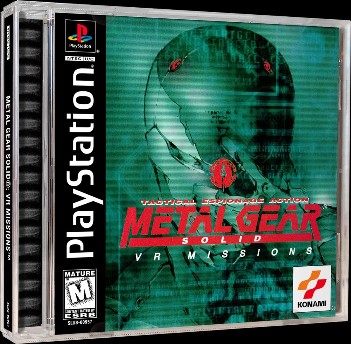 Metal Gear Solid VR Missions box art