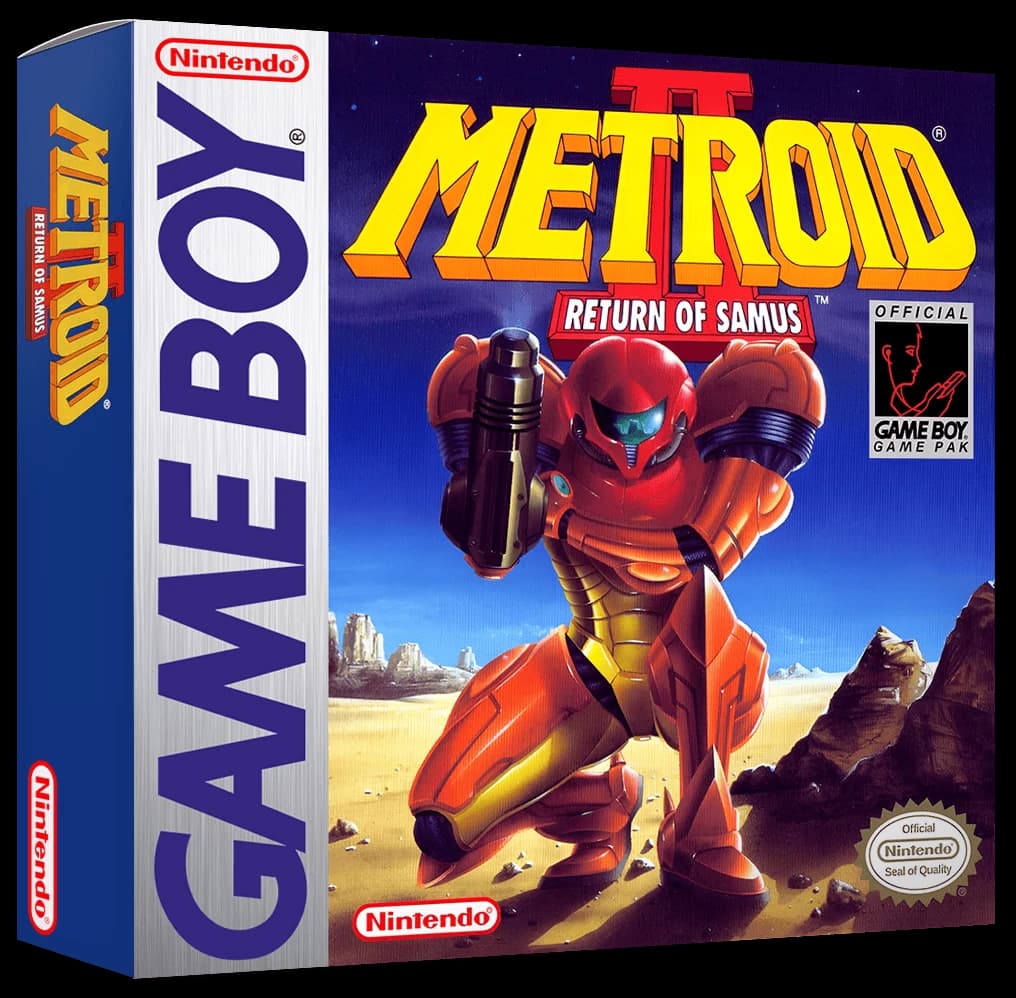 Metroid 2 Return of Samus box art