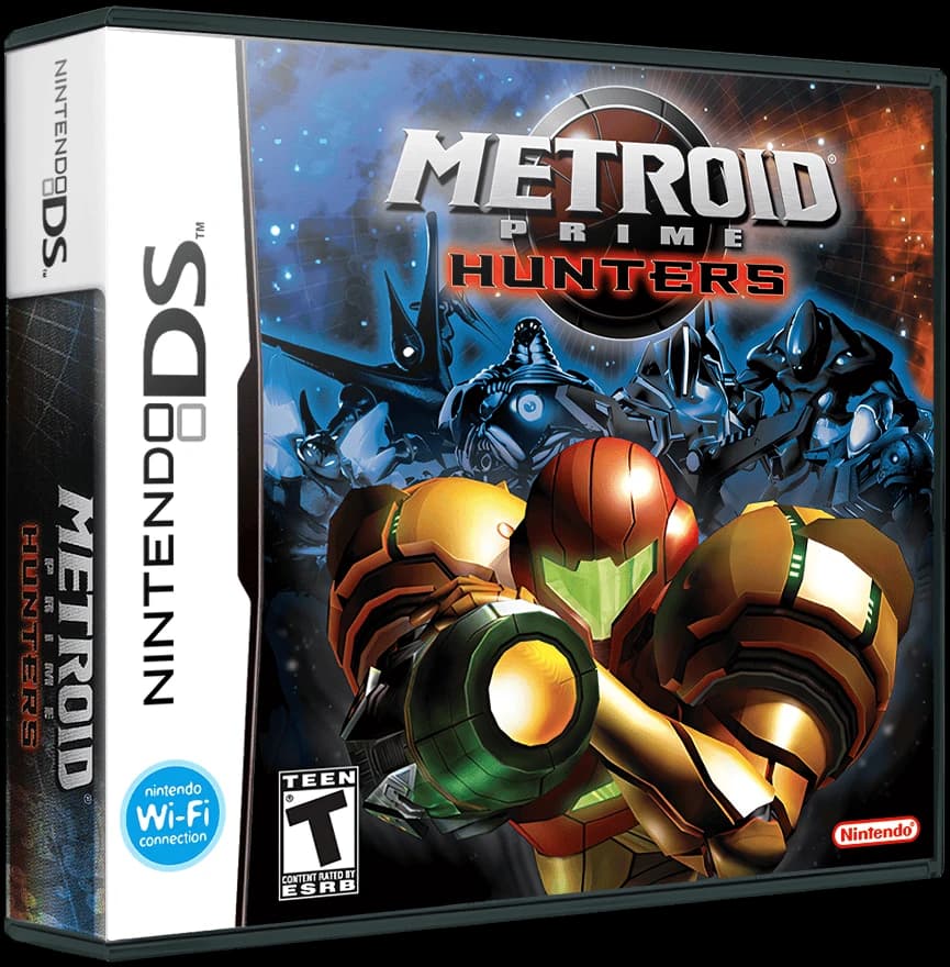 Metroid Prime Hunters box art