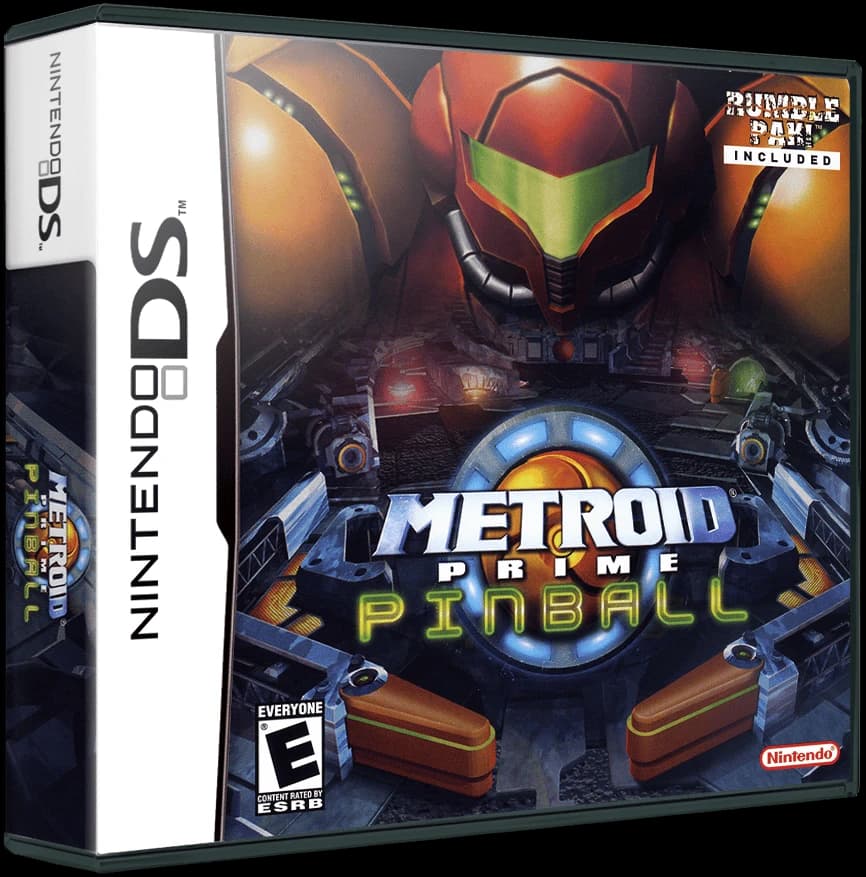 Metroid Prime Pinball box art