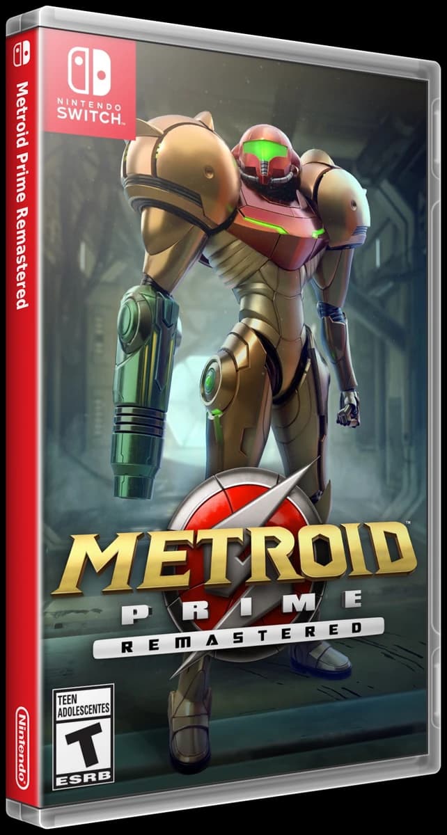 Metroid Prime Remastered 3D box (NA)