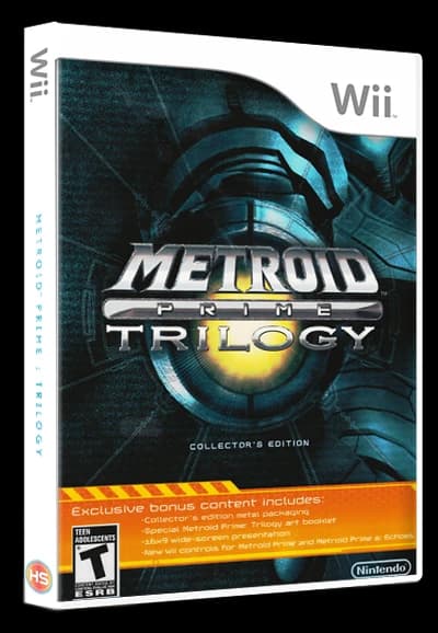 Metroid Prime Trilogy 3D box (NA)