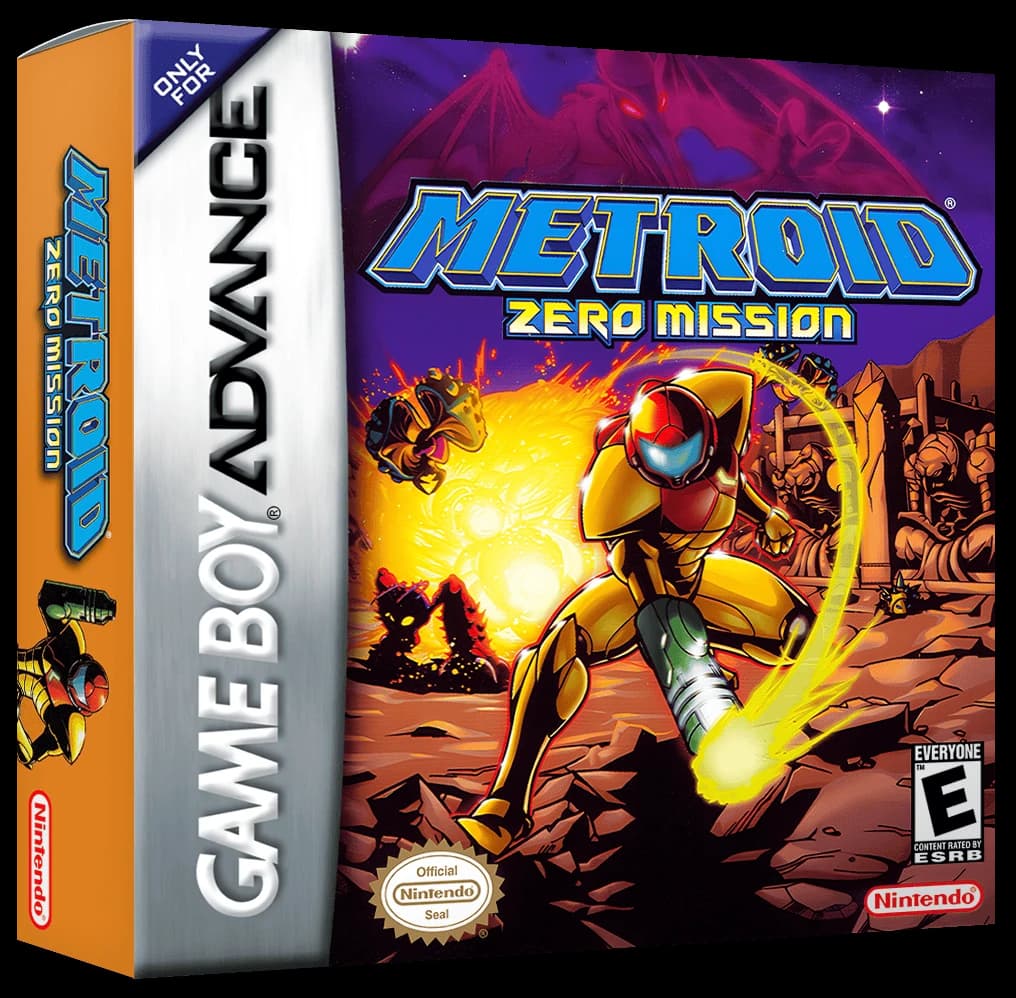 Metroid Zero Mission 3D box (NA)