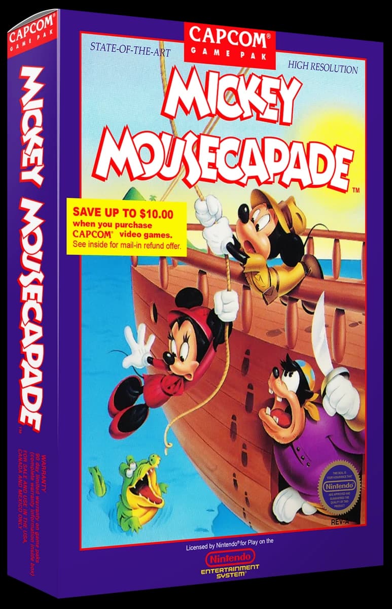Mickey Mousecapade 3D box (NA)