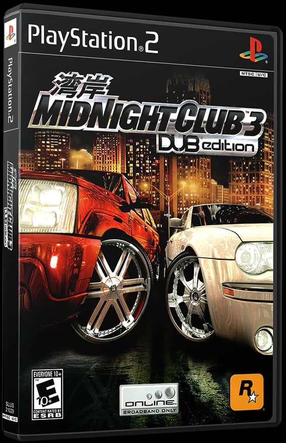 Midnight Club 3 Dub Edition box art