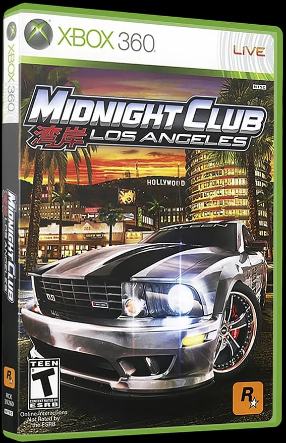 Midnight Club Los Angeles box art