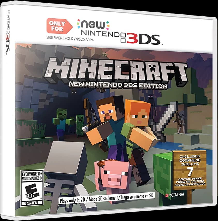 Minecraft New Nintendo 3DS Edition box art
