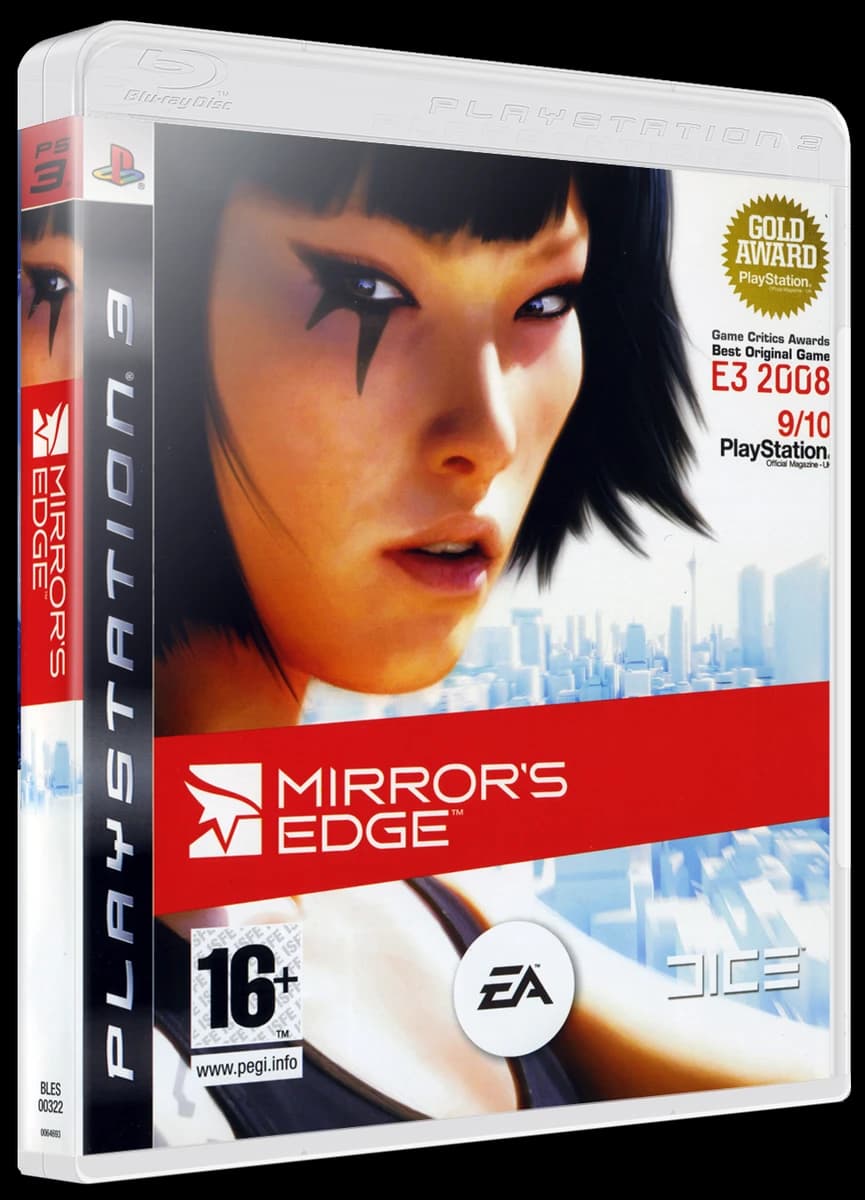 Mirror's Edge 3D box (EU)