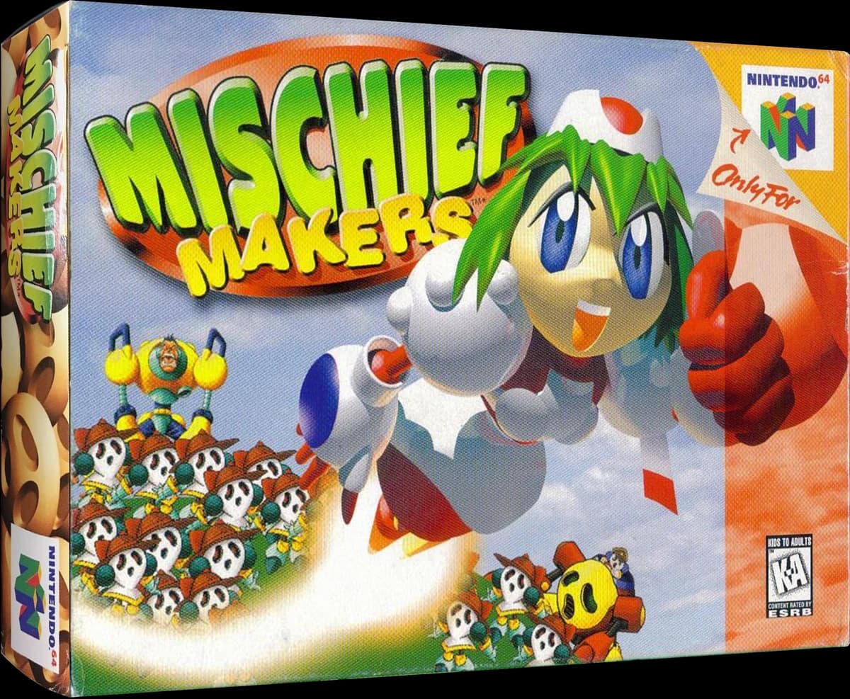 Mischief Makers box art