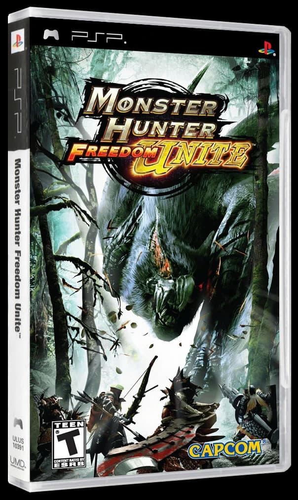 Monster Hunter Freedom Unite box art
