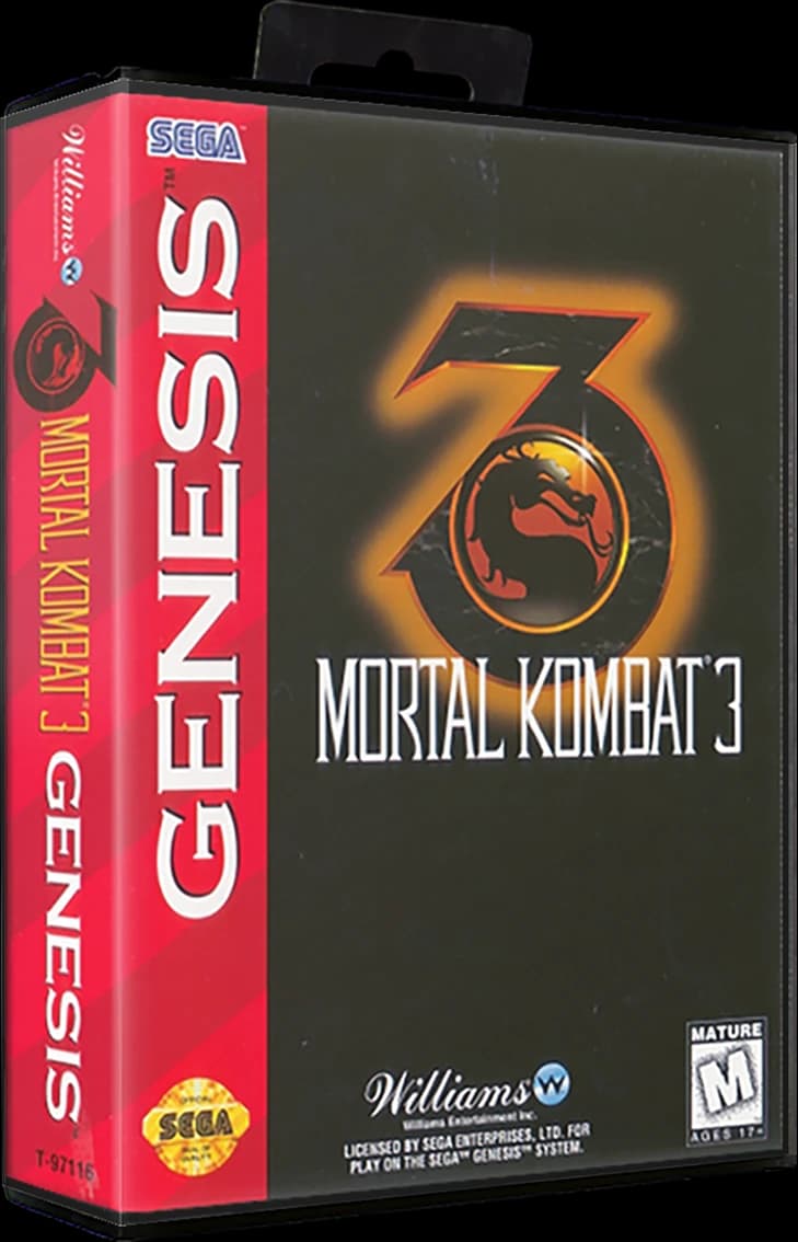 Mortal Kombat 3 box art