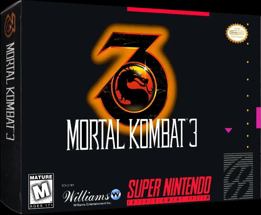 Mortal Kombat 3 box art
