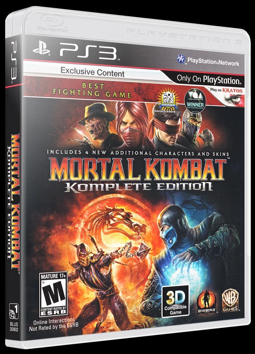 Mortal Kombat Komplete Edition box art