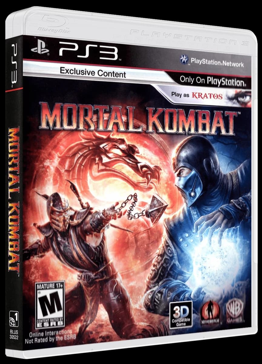Mortal Kombat 3D box (NA)
