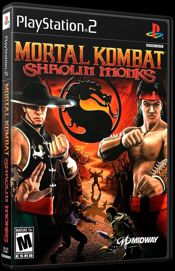 Mortal Kombat Shaolin Monks box art