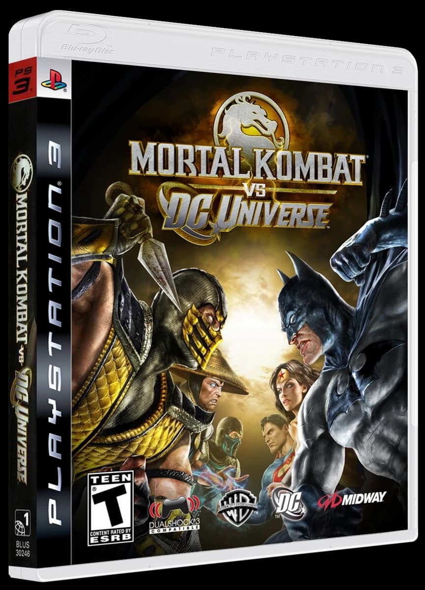 Mortal Kombat vs. DC Universe box art