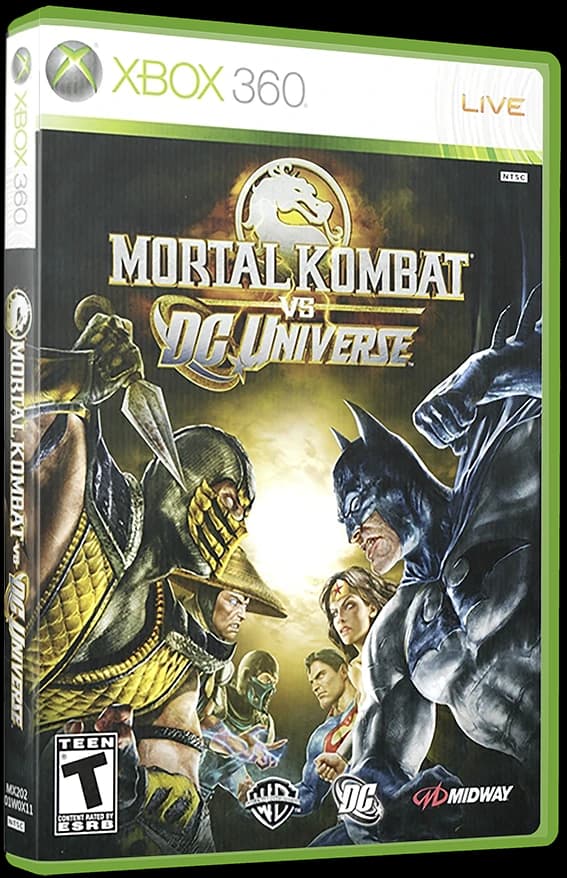 Mortal Kombat vs. DC Universe box art
