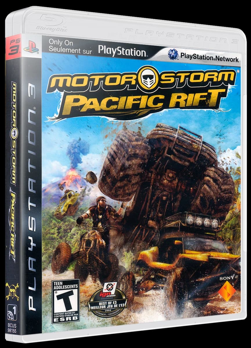 MotorStorm Pacific Rift box art