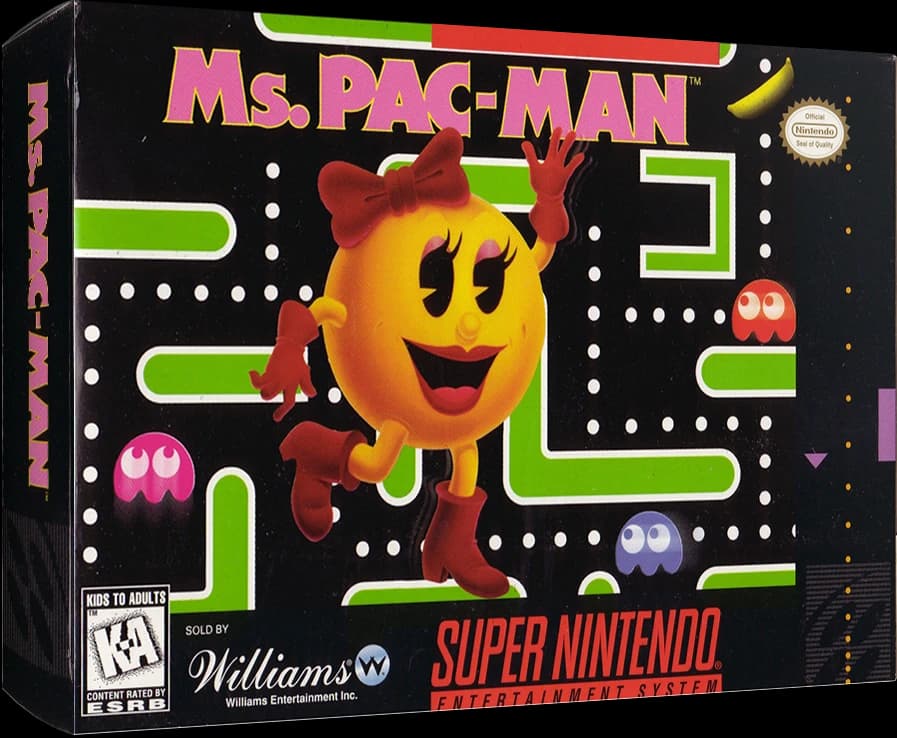 Ms. Pac-Man box art
