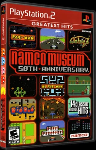 Namco Museum 50th Anniversary box art