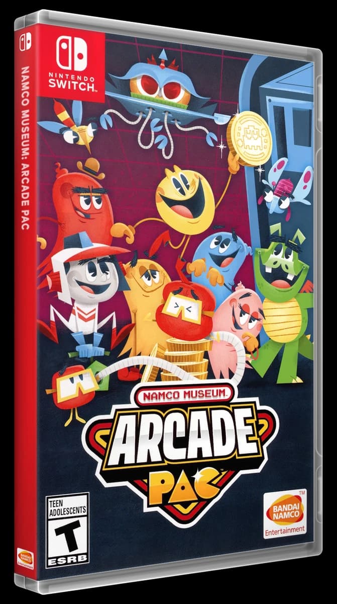 Namco Museum Arcade Pac box art