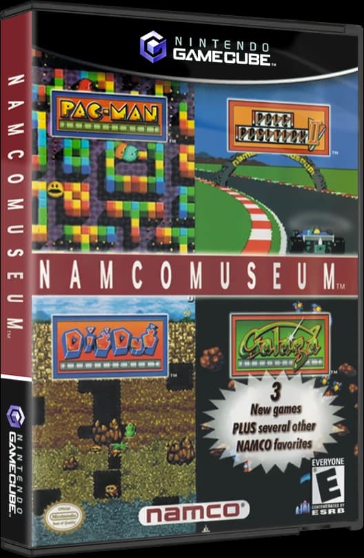 Namco Museum 3D box (NA)