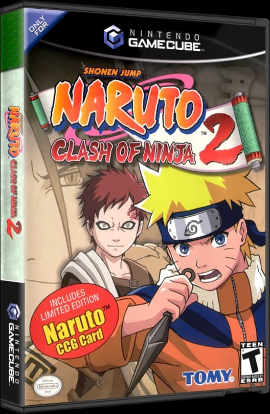 Naruto Clash of Ninja 2 box art